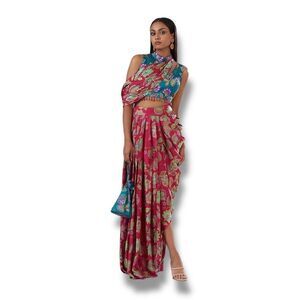 DiyaRajvvir Skirt Modal Printed Skirt Medium